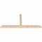 Ekena Millwork Portland Smooth Timber Gable Bracket, Douglas Fir, 108"W x 49"H x 5 1/2"D x 5 1/2"F, 11/12 Pitch GBW108X49X0606POR00SDF - alternate 3